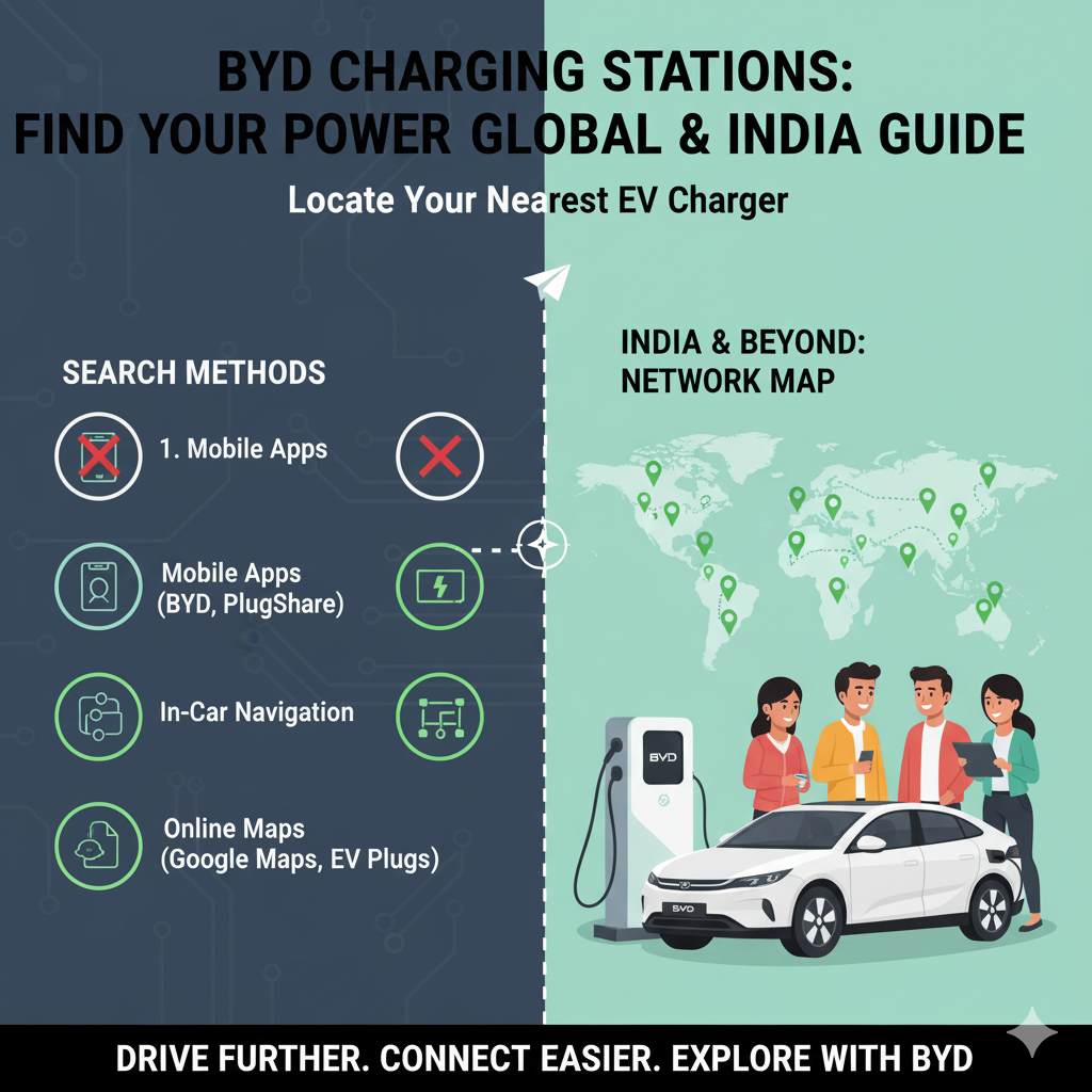 BYD charging station