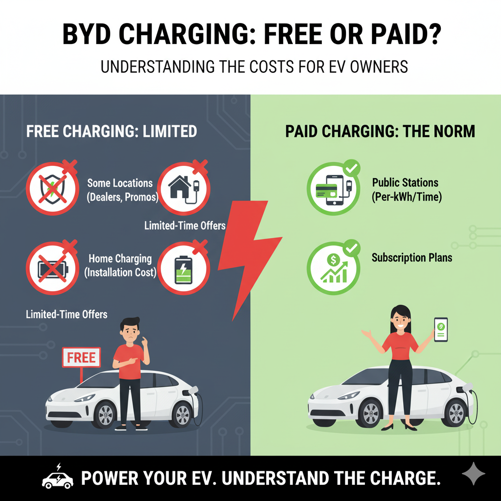 BYD charging stations