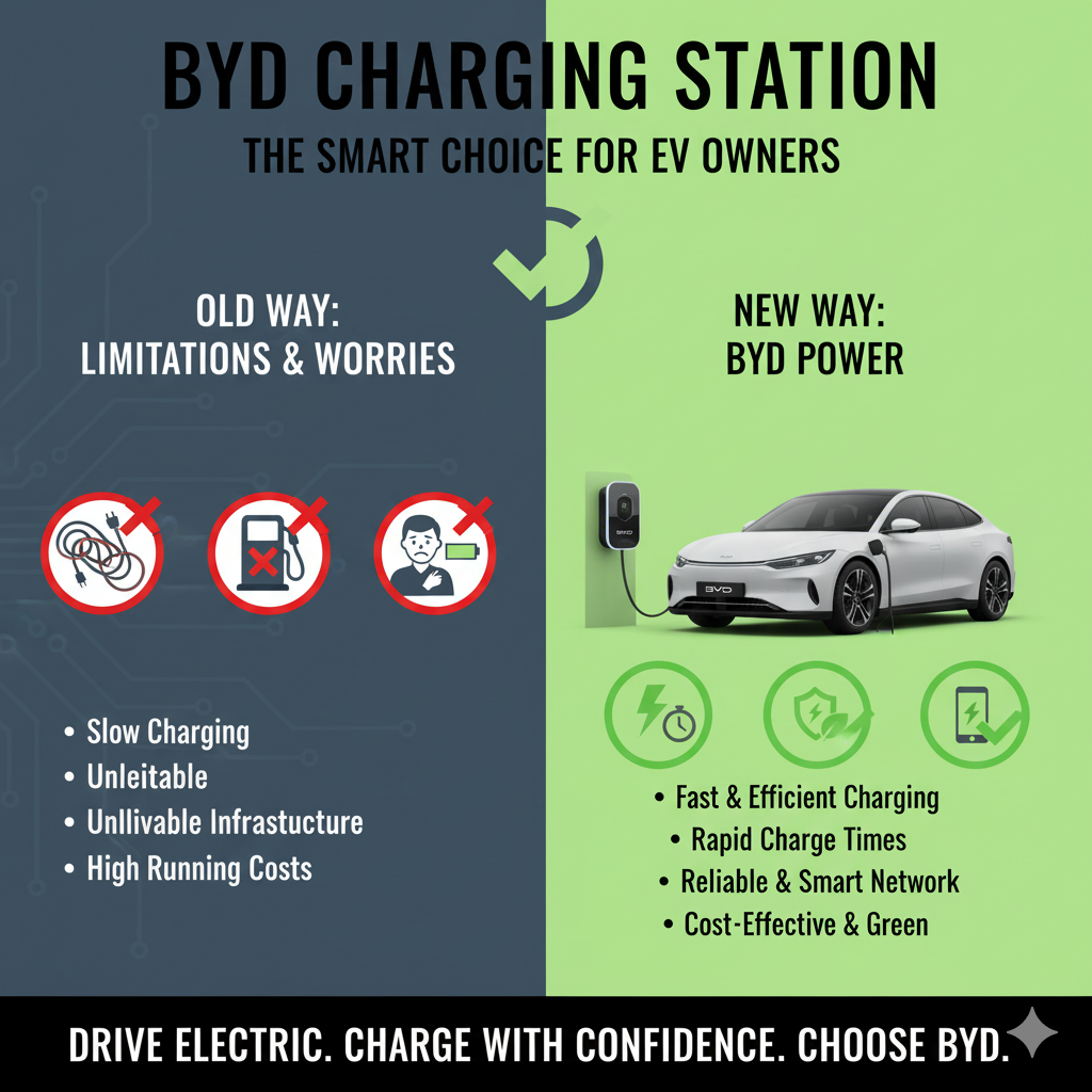 BYD charging stations