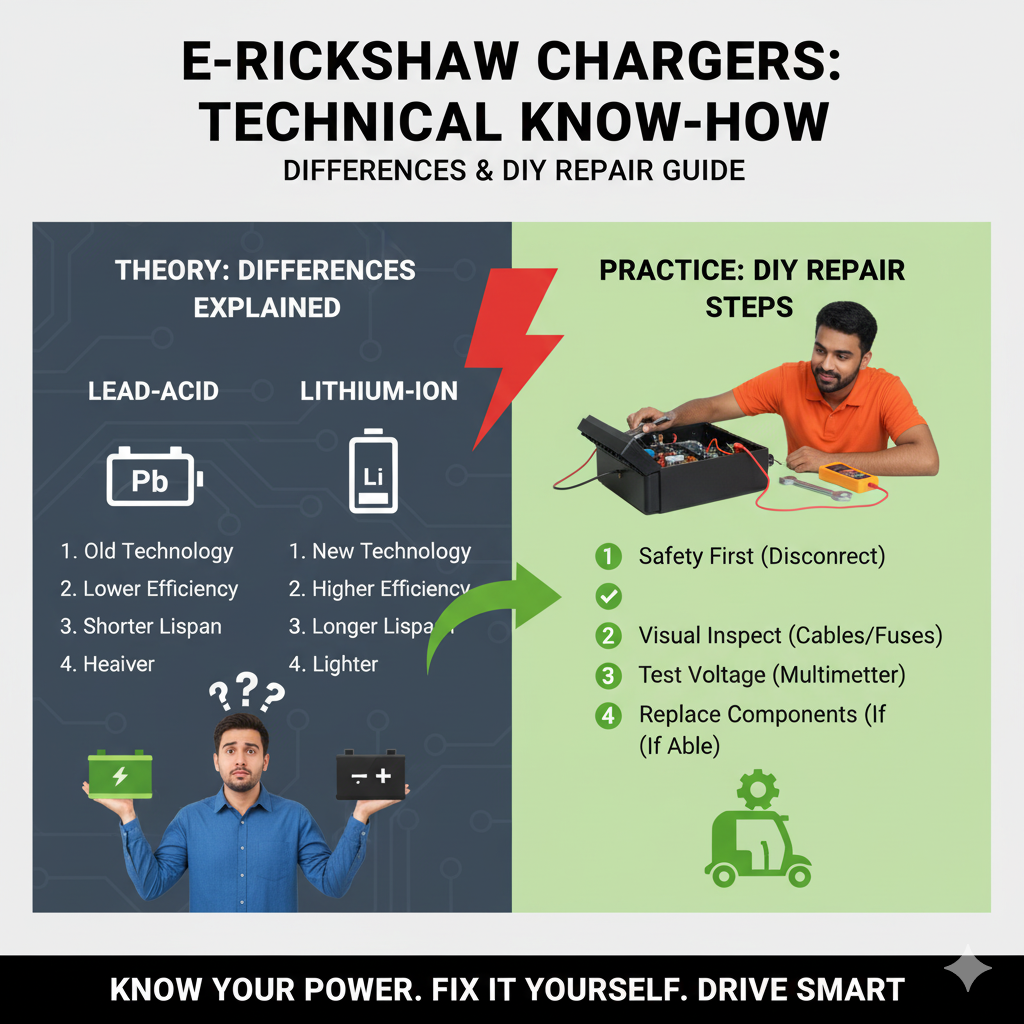 Axiom Charger for E-Rickshaw  